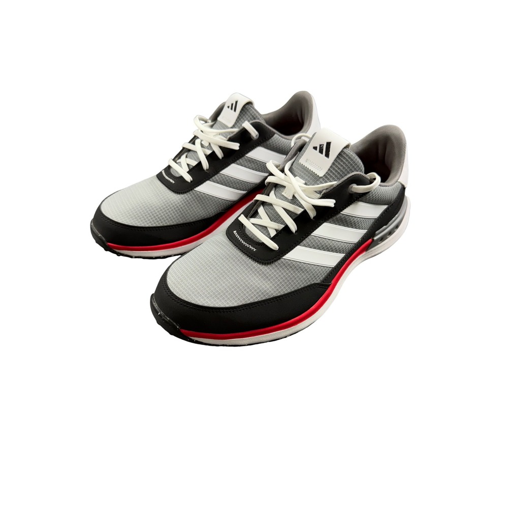 Adidas S2G SL Golf Shoes Grey White Black Red JI4031 Mens 10